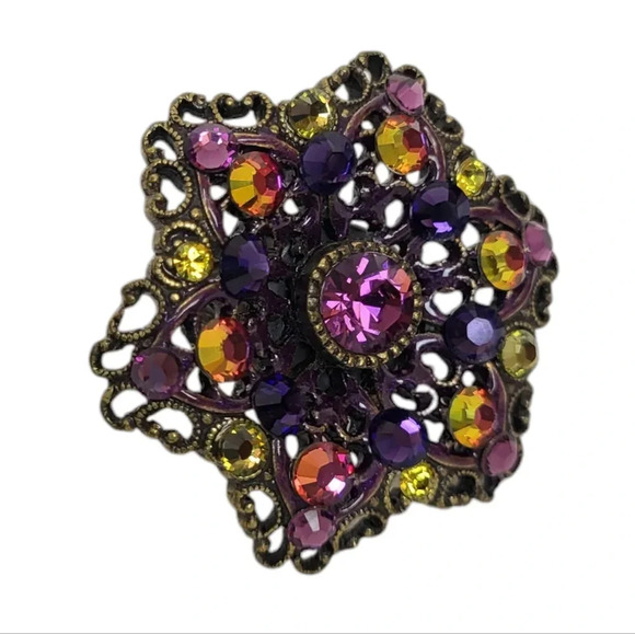 Anne Koplik Starburst Ring Designs Jewelry  Handmade - Picture 1 of 3